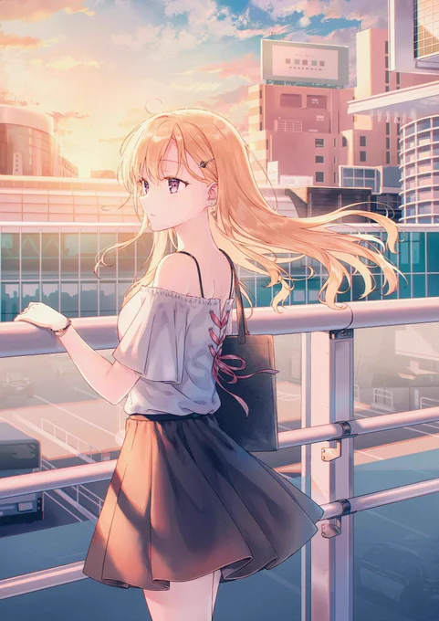 TVアニメ『#義妹生活』 Blu-ray&amp;DVD第2巻の特典アウターケースを描かせていただきました!どうぞよろしくお願いします! 
