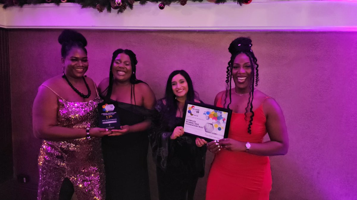 PowellKeziah's tweet photo. I'm so incredibly proud of my trust @LiverpoolWomens winning the 17th most inclusive company in the UK. All our Anti-Racism Hub &amp; ED&amp;I work is starting to get recognised. Blood, Sweat &amp; Tears. It's only up from here girls 🙌🏾 #InclusiveTop50 #LiverpoolWomens #antiracism #Diversity https://t.co/44SKCedCny