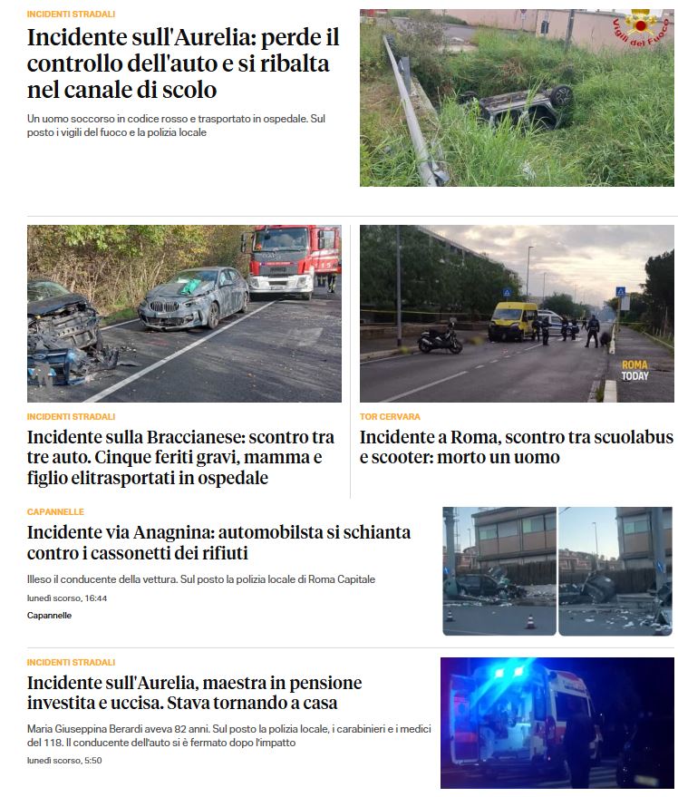 CicloMamaa70's tweet photo. @VIVINSTRADA @Diritti_Pedoni
Come è andata la #sicurezzastradale a Roma col nuovo #codicedellastrage ?
Vi sentite tutti molto più al sicuro vero?
Tanto #sonosoloincidenti
Roma città allo sbando completo. https://t.co/igLoqvCwQ0