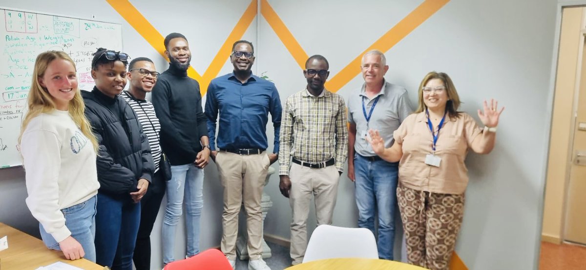 GenMS_UCT's tweet image. 🌟 GenMS had the great honour of hosting Prof. Sam Ibeneme, Dean of the Faculty of Health Sciences at David Umahi Federal University of Health Sciences, Uburu, Ebonyi State, Nigeria, and colleagues. We showcased our work and discussed exciting collaboration opportunities! 💡🤝