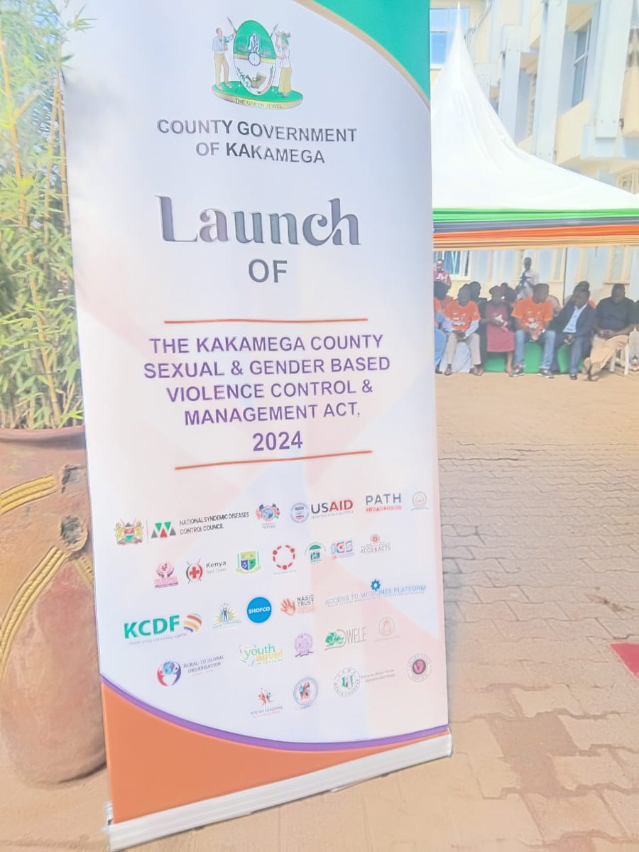 We are celebrating the #16DaysOfActivism2024 in Kakamega today,launching the Kakamega County Sexual and Gender Based Violence  control and Management Act,2024.

Say No to Violence