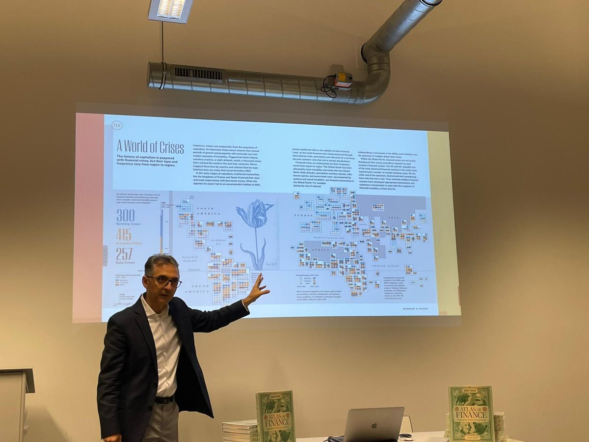 takisarena's tweet photo. 🚨🥳 Thrilled to be with @geographydarek sharing our passion for #maps, #data, and #finance with a vibrant audience of #entrepreneurs, scientists, map enthusiasts, and data lovers. Special thanks to @Toon &amp; Quinten Vanagt for organizing this gathering for our #atlasoffinance. https://t.co/l6vJekCFtn