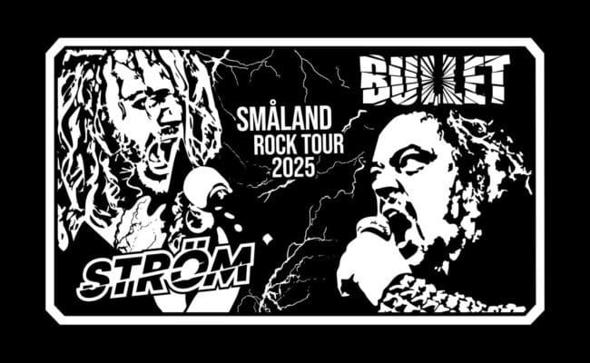 Rocknytt's tweet image. Efter stora framgångar på enskilda håll slår sig Växjöbördiga banden STRÖM och Bullet tillsammans för en gemensam vårturné! rocknytt.net/konsert/179296… #bullet #ström