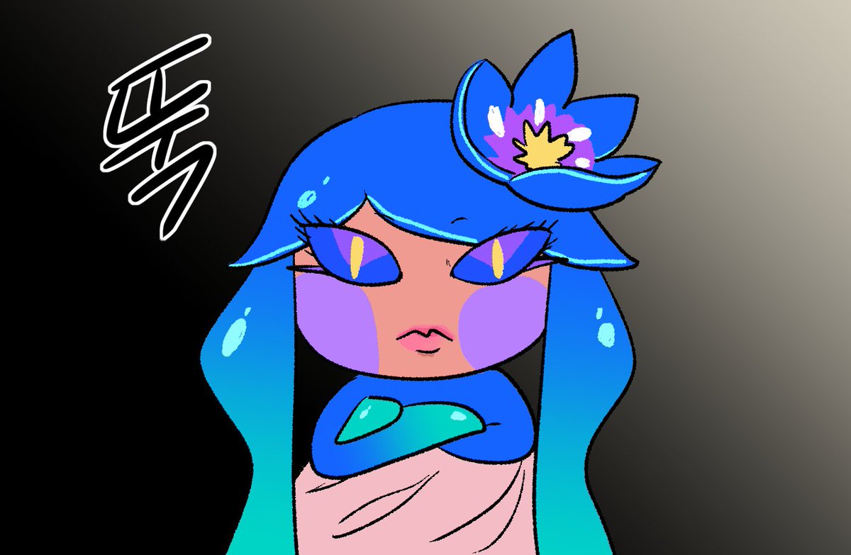 kayukiim's tweet photo. Dragon never cry.

#cookierun #queennevercry https://t.co/h63QhROkdO