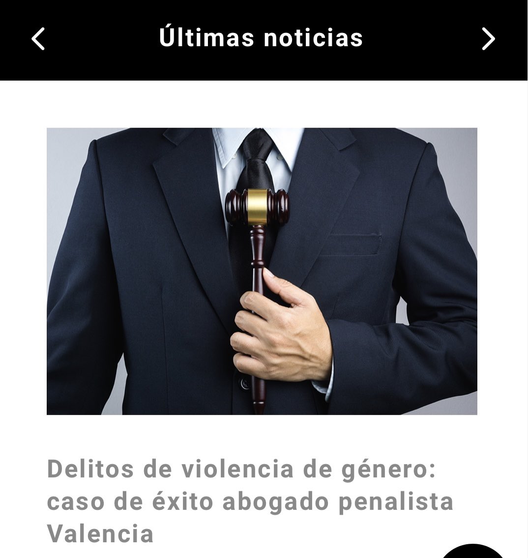 Delitos de Violencia de Género: caso de éxito abogado penalista València

Sobreseimiento y archivo asunto de violencia de género <a href="/PedroAlbares/">Pedro Albares Castejón 🇪🇸</a> 

albaresabogadosmanises.es/delitos-de-vio…

#abogadopenalistaValencia #Derechopenal #ViolenciadeGénero #abogadosValencia #abogadosMadrid #CriminalLawyer