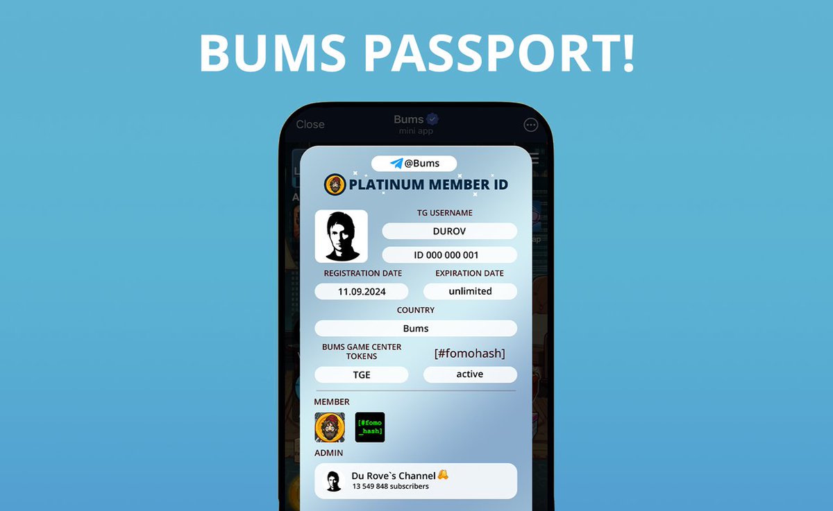 bums_official's tweet photo. Bums Game Center is launching within a week!

As we've mentioned, our goal is to build the most engaging web3 ecosystem around #bums.

Soon, you'll be able to get your Bums ID 🪪 — your multi-pass to the universe of Bums Game Center.