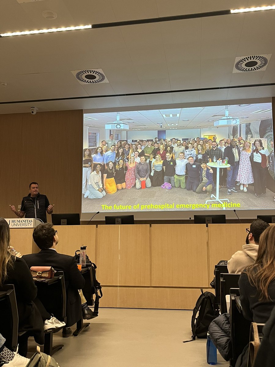 Paolo Pallavicini (@ppallavicini) on Twitter photo About yesterday evening!
A terrific seminar about excellence from prehospital care with top tips from hostile and urban environments!
And of course a talk from the future with <a href="/gareth_grier/">Gareth Grier</a>!
Kudos to <a href="/carenzmd/">Luca Carenzo</a> for setting it up! About yesterday evening!
A terrific seminar about excellence from prehospital care with top tips from hostile and urban environments!
And of course a talk from the future with <a href="/gareth_grier/">Gareth Grier</a>!
Kudos to <a href="/carenzmd/">Luca Carenzo</a> for setting it up!