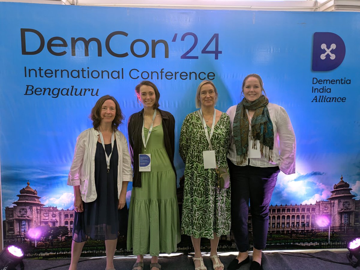 Enjoying fascinating talks at Demcon 24 <a href="/MarchantLabUCL/">Marchant Lab</a> <a href="/APPLE_TreeStudy/">The APPLE-Tree Study</a> <a href="/DeNPRU_QM/">NIHR PRU in Dementia and Neurodegeneration QM</a> looking forward to presentations from <a href="/QMULPsychiatry/">QMUL Centre for Psychiatry & Mental Health</a> <a href="/hdemnitzking/">Harriet Demnitz-King</a> <a href="/JessicaBudgett/">Jessica Budgett</a> @carterchelt &amp; Dr Charlotte Kenten thanks to our hosts <a href="/MovingPics_NARI/">Moving Pictures</a> @bia