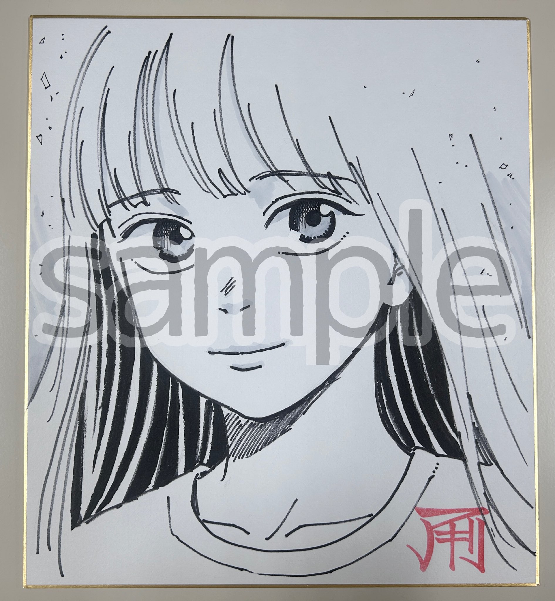 M&M 原画　直筆色紙　サイン色紙　抽選当選品 M&M 原画 直筆色紙 サイン色紙 抽選当選品 M&M 原画 直筆色紙 サイン