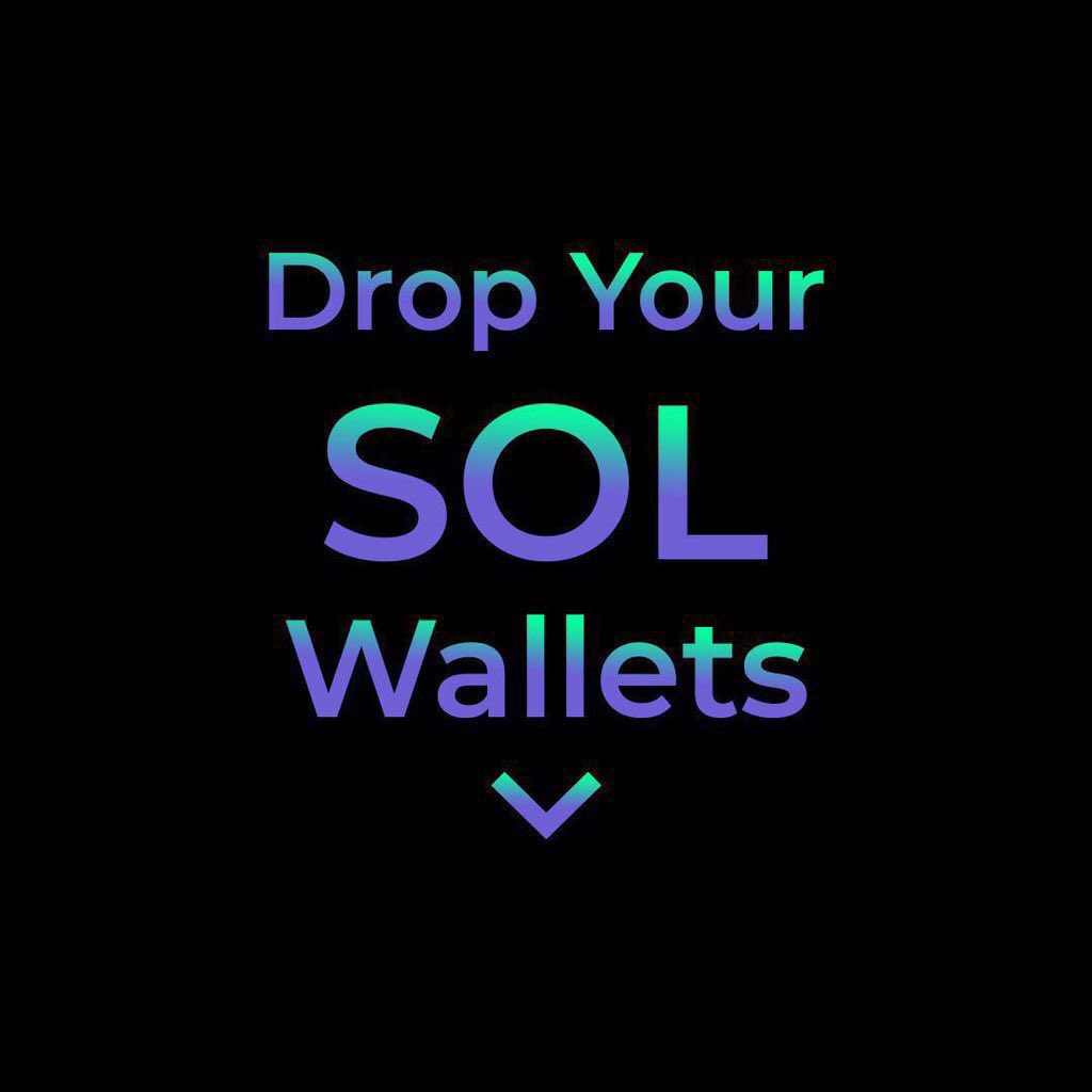 Token_Trendz's tweet image. $SOL Airdrop open for 18 hours🪂

Drop your Solana $SOL address below, Follow 🔔 &amp;amp; RT 👇🏻

Every wallet gets $100 $SOL 👇👇