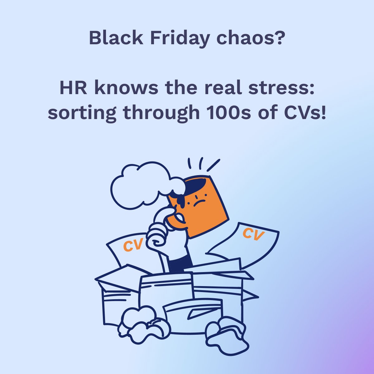 50skillsHR's tweet image. Black Friday shopping chaos? Try sorting through hundreds of CVs after posting a job ad!

With AI-powered CV screening, hiring can be as easy as one-click checkout.

Save time and focus on what matters—your next great hire.

#AIinRecruitment #HRautomation #CVscreening
