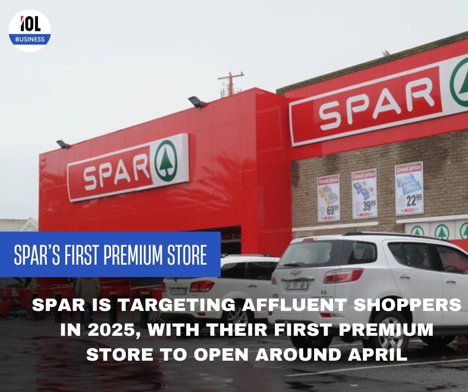 IOL's tweet photo. The Spar Group said that it plans to open its first-ever premium grocery store in the second quarter of 2025.
#news #business #PremiumStore #spargroup #groceryshop #2025calendar

Read on
https://t.co/rmkZwzHZmf https://t.co/7No5cCm6dx