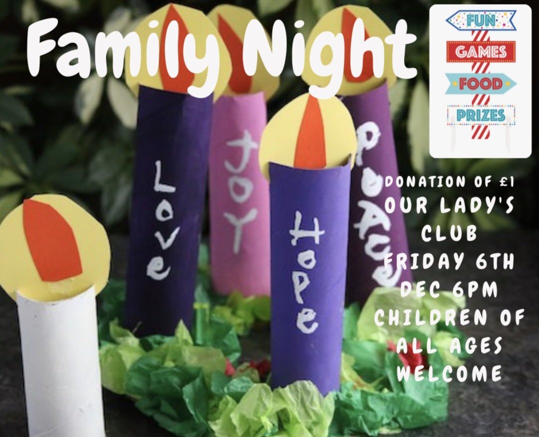 Please see below for events in Church during Advent.