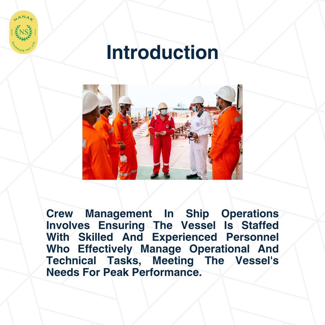 NanakShipping's tweet photo. At Nanak Shipping Pvt Ltd, we specialize in crew management services tailored to meet the dynamic needs of the maritime industry. From sourcing skilled professionals to ensuring operational efficiency, we empower your fleet to perform at its best. https://t.co/Dg8Q0IseJH