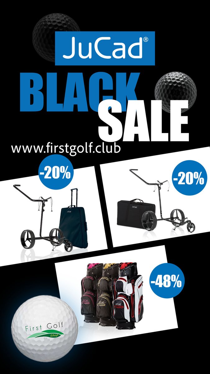 First_Golf's tweet image. Endspurt zur Black Sale Aktion
Jetzt zugreifen bei First Golf – Drive Your Life

&amp;gt;&amp;gt; firstgolf.club/aktionen-neuhe… 

nur noch bis zum 2. Dezember!

Entdecken Sie eine exklusive Auswahl an hochwertigen Golfprodukten zu sensationellen Rabatten.