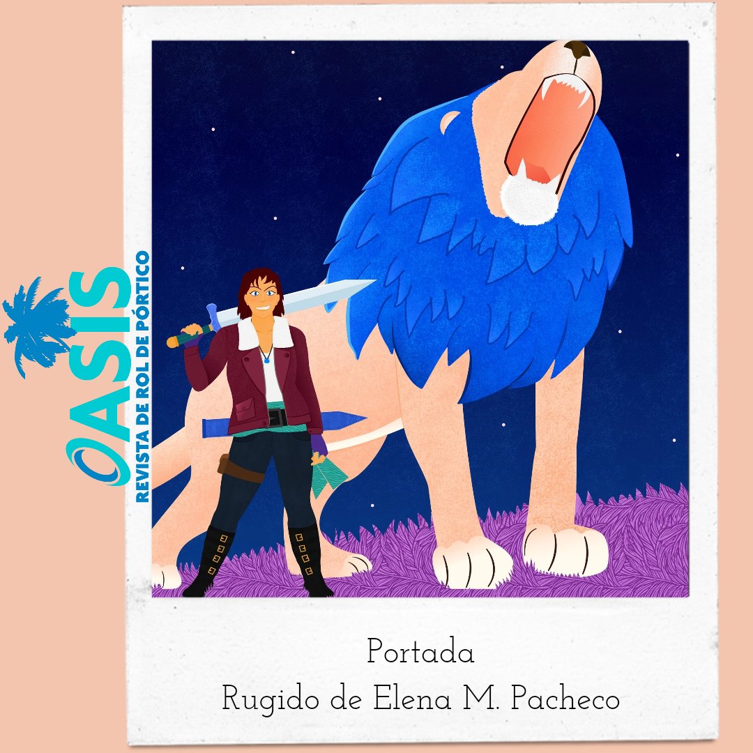 ¡Bienvenides al Oasis! 

Un año más, la convocatoria de textos se cierra y nosotres flipamos con lo que nos mandáis. Para este número ha primado (sin saberlo) la equidad. 

¡4 autores y 4 autoras (+1) en los textos elegidos! 

¡4 aventuras y 4 artículos! 

Portada de Elena M P