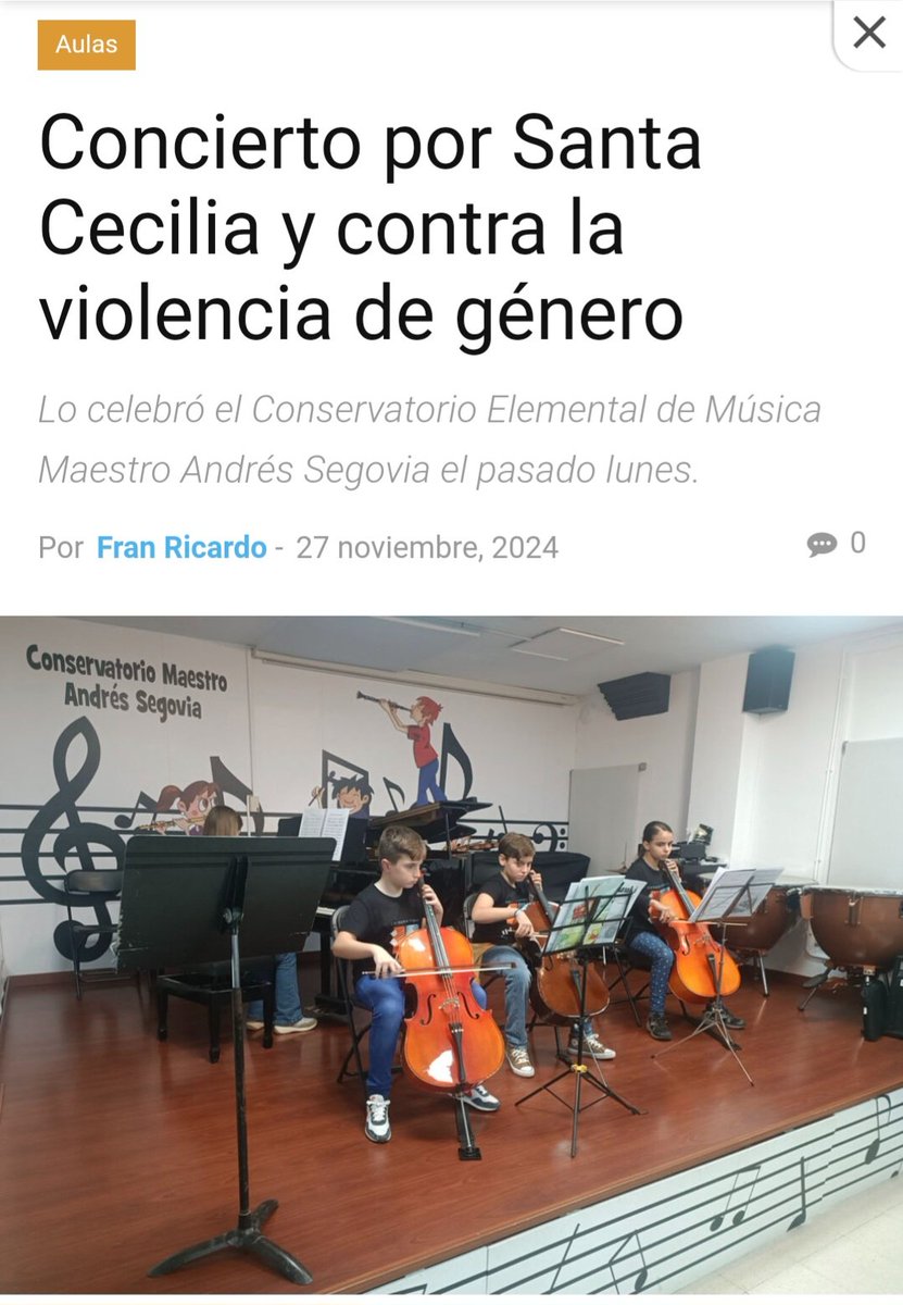 CEM Maestro Andrés Segovia, Dos Hermanas tweet media