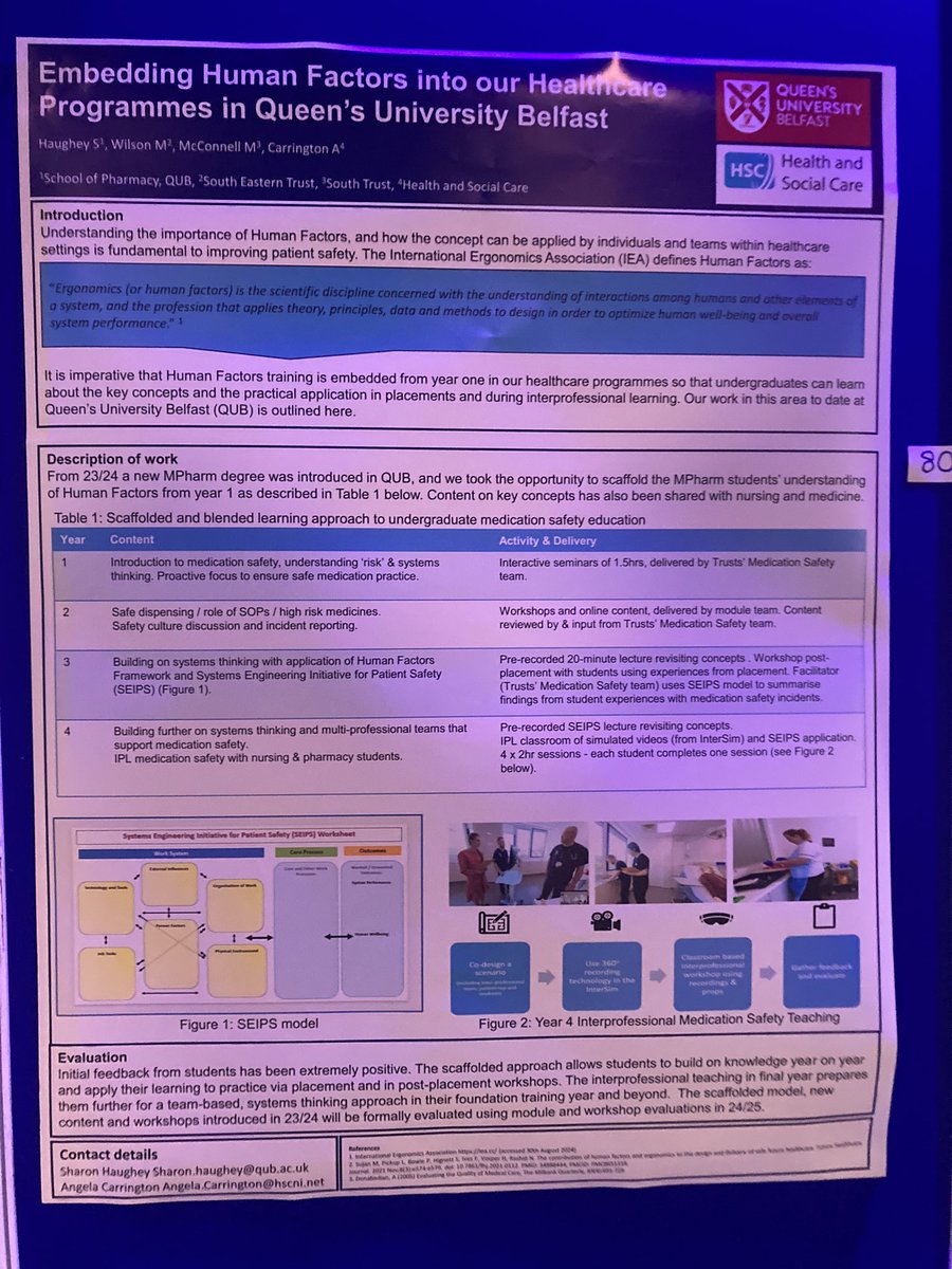 Sharon Haughey (@haugheysharon) on Twitter photo Looking forward to a fantastic day at the 1st All-Island Meds Safety Conference. Presenting some of our work on embedding medication safety in our curriculum <a href="/pharmacyatQUB/">QUB Pharmacy School</a> Looking forward to a fantastic day at the 1st All-Island Meds Safety Conference. Presenting some of our work on embedding medication safety in our curriculum <a href="/pharmacyatQUB/">QUB Pharmacy School</a>