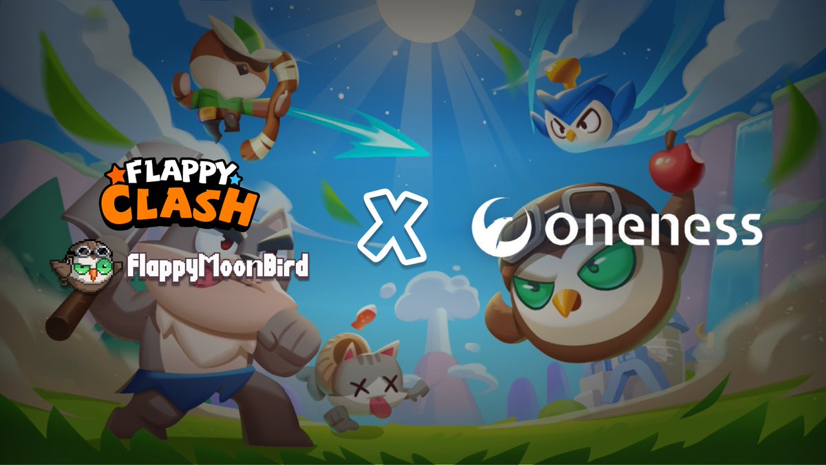 FlappyMoonbird | $FMB | BNBChain (@flappymoonbird) on Twitter photo 🎊Excited to announce that Flappy will be joining Game Xverse's Alpha Test!
#Giveaway Good luck Flappy!🥁
🎁40* Alpha Test Spots for Game Xverse
1⃣Fo <a href="/Oneness_Labs/">TheGame.fun💊</a> & <a href="/flappymoonbird/">FlappyMoonbird | $FMB | BNBChain</a>
2⃣Join DC: discord.gg/onenesslabs
3⃣Like and Comment your Discord ID and EVM address
About Game 🎊Excited to announce that Flappy will be joining Game Xverse's Alpha Test!
#Giveaway Good luck Flappy!🥁
🎁40* Alpha Test Spots for Game Xverse
1⃣Fo <a href="/Oneness_Labs/">TheGame.fun💊</a> & <a href="/flappymoonbird/">FlappyMoonbird | $FMB | BNBChain</a>
2⃣Join DC: discord.gg/onenesslabs
3⃣Like and Comment your Discord ID and EVM address
About Game