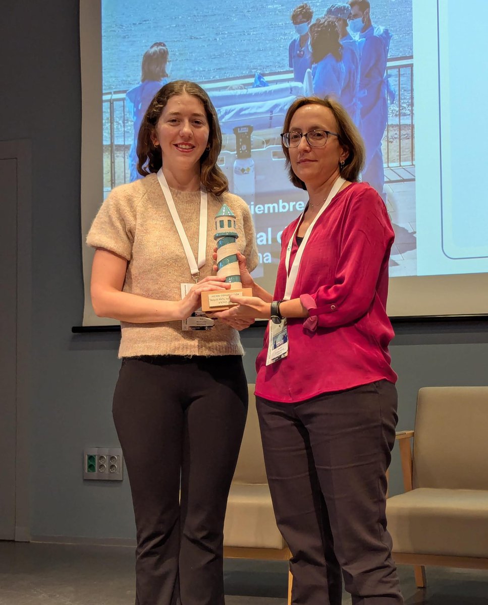 🏆Premio "Raquel Nieto, regreso a Ítaca" 
Mejor comunicación "Evolución psicológica tras el ingreso en UCI pediátrica: afectación del paciente y su familia" por Ana Moral del H. I. Niño Jesús
Con la colaboración de Cátedra Humanización <a href="/UniversidadVIU/">Universidad Internacional de Valencia - VIU</a> <a href="/AsisaSalud/">ASISA</a> y Proyecto HU-CI