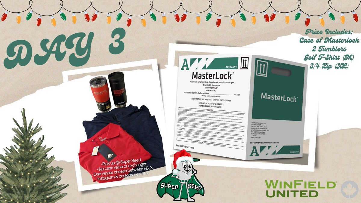 SuperSeedInc's tweet image. We will NEVER try to obtain any personal information from you. Please be aware of &amp;amp; report any fake accounts that try to follow or contact you.

Thanks @JasonMagotiaux  w/ Winfield!

To win:
-Follow us
-RT this post
-2024 customers get an auto entry

Ends Mon, Dec 2/24 @ 9am CST.