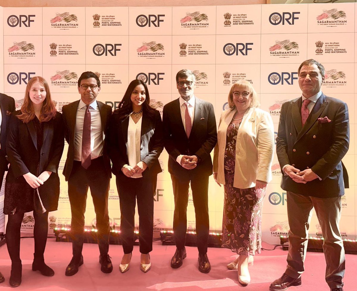 Thank you <a href="/orfonline/">ORF</a>  <a href="/UKIBC/">UK India Business Council</a> <a href="/UKinIndia/">UK in India🇬🇧🇮🇳</a> for supporting some of our Members to visit 🇮🇳

Very productive conversations on the 🇬🇧🇮🇳 bilateral, especially with <a href="/PiyushGoyal/">Piyush Goyal</a> and <a href="/samirsaran/">Samir Saran</a> 

<a href="/SharonHodgsonMP/">Sharon Hodgson</a> 
<a href="/Lord_Bilimoria/">Lord Karan Bilimoria</a> 
<a href="/KanishkaNarayan/">Kanishka Narayan MP</a> 
<a href="/ShivaniRaja_LE/">Shivani Raja MP</a> 
<a href="/helenadollimore/">Helena Dollimore MP</a>
