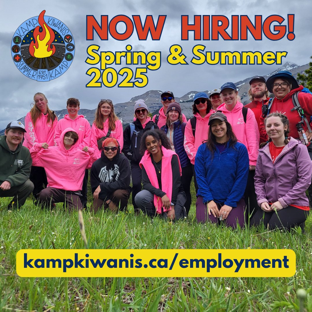 projectkampfire's tweet photo. It's the most wonderful time of the year! We're hiring for Spring and Summer 2025 Program Jobs!
Awesome opportunities await you at https://t.co/58rcgLKvG2
#hereatkampkiwanis #kampkiwanisyyc #summercampjobs #yycsummerjobs https://t.co/QvpMphnMO9
