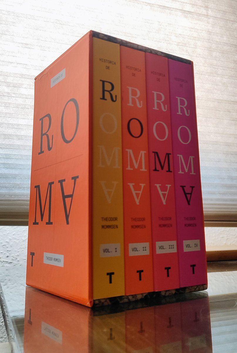 Libros de Historia (@librosdhistoria) on Twitter photo ✨Redescubre la grandeza de Roma con la obra maestra de Mommsen como nunca la habíamos visto antes, una edición moderna y cuidada de <a href="/EditorialTurner/">Editorial Turner</a> que une historia y elegancia.
«Historia de Roma», Theodor Mommsen.
➡️ Consíguelo en amzn.to/3CRyvoz ⬅️
Reseña en breve. ✨Redescubre la grandeza de Roma con la obra maestra de Mommsen como nunca la habíamos visto antes, una edición moderna y cuidada de <a href="/EditorialTurner/">Editorial Turner</a> que une historia y elegancia.
«Historia de Roma», Theodor Mommsen.
➡️ Consíguelo en amzn.to/3CRyvoz ⬅️
Reseña en breve.