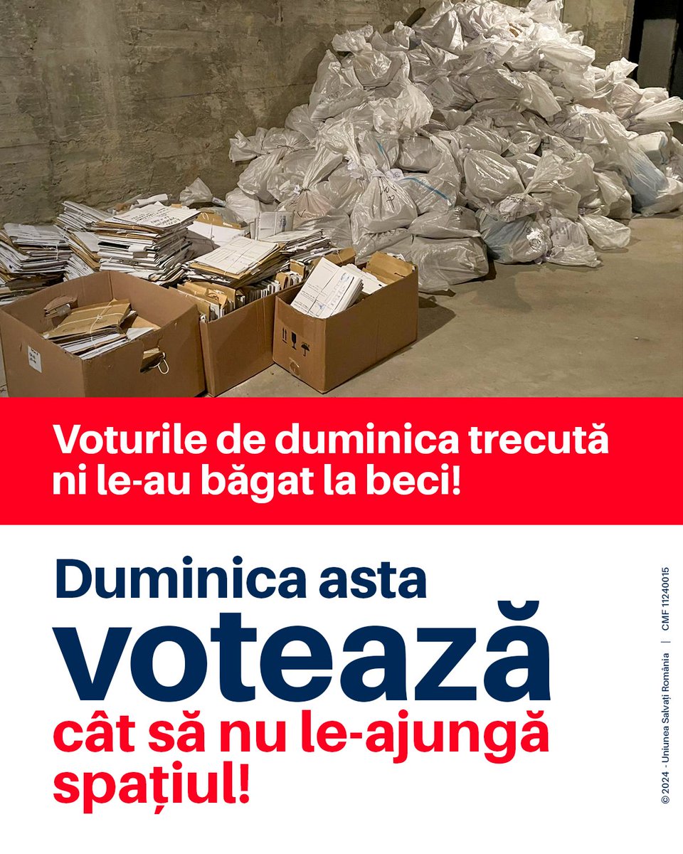 usr_oficial's tweet image. 🌊 Duminică fă-le și tu inundație în beci! Cu voturi! #Alegeri #Parlamentare #USR CMF11240015