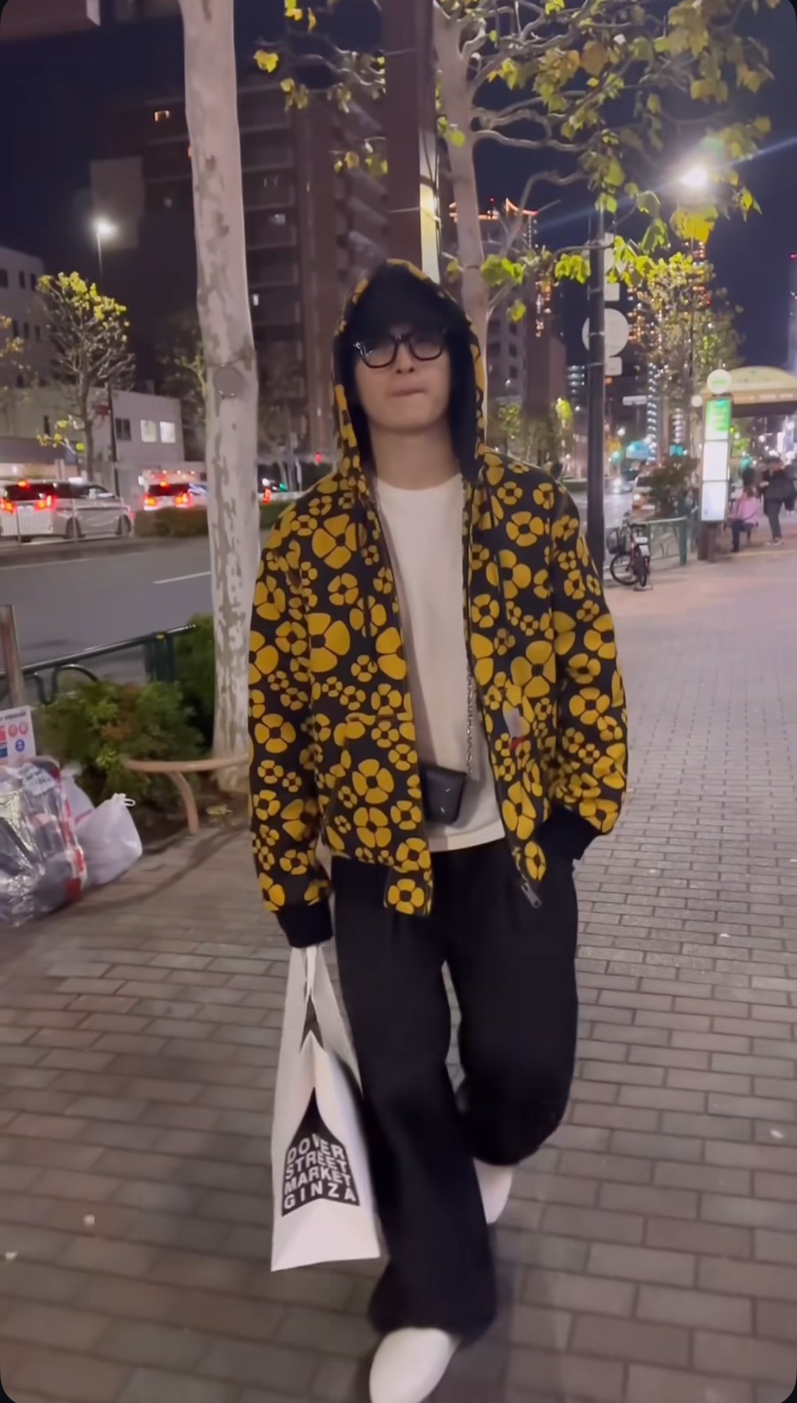2020 COOTIE ナッピング オンブレ チェック ショップコート　玉森裕太 キスマイ 私服 玉森裕太さん】◇RIDE ON TIME 2022/3/4◇コート