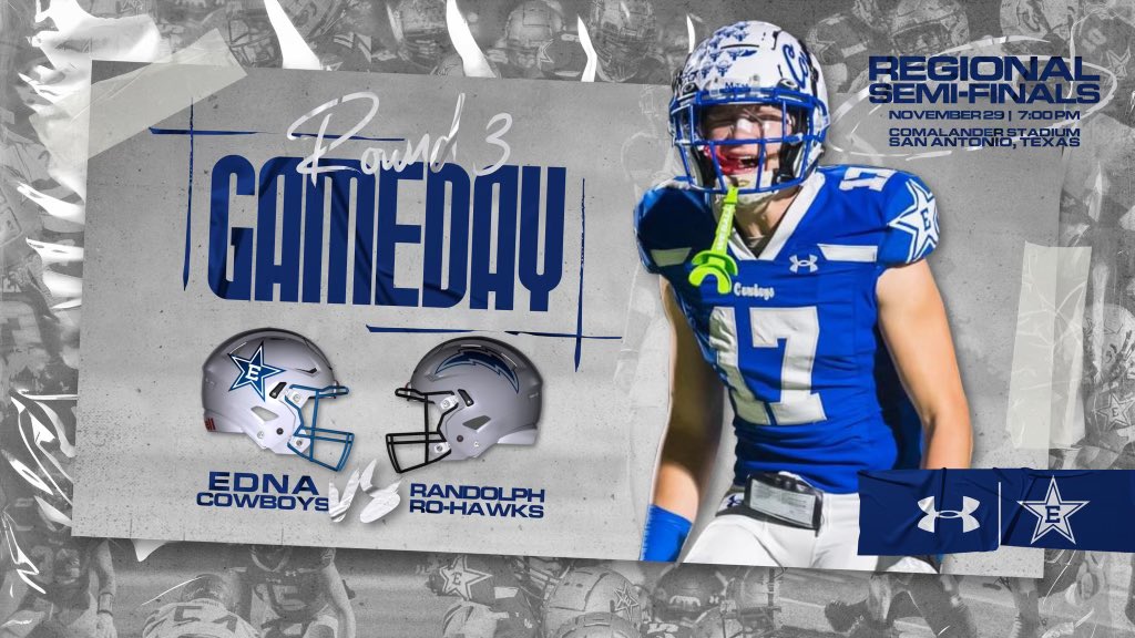 🚨 Gameday!🏈

🎟️ my.hometownticketing.com/agency/4e5ad12…

💙 Go Cowboys!