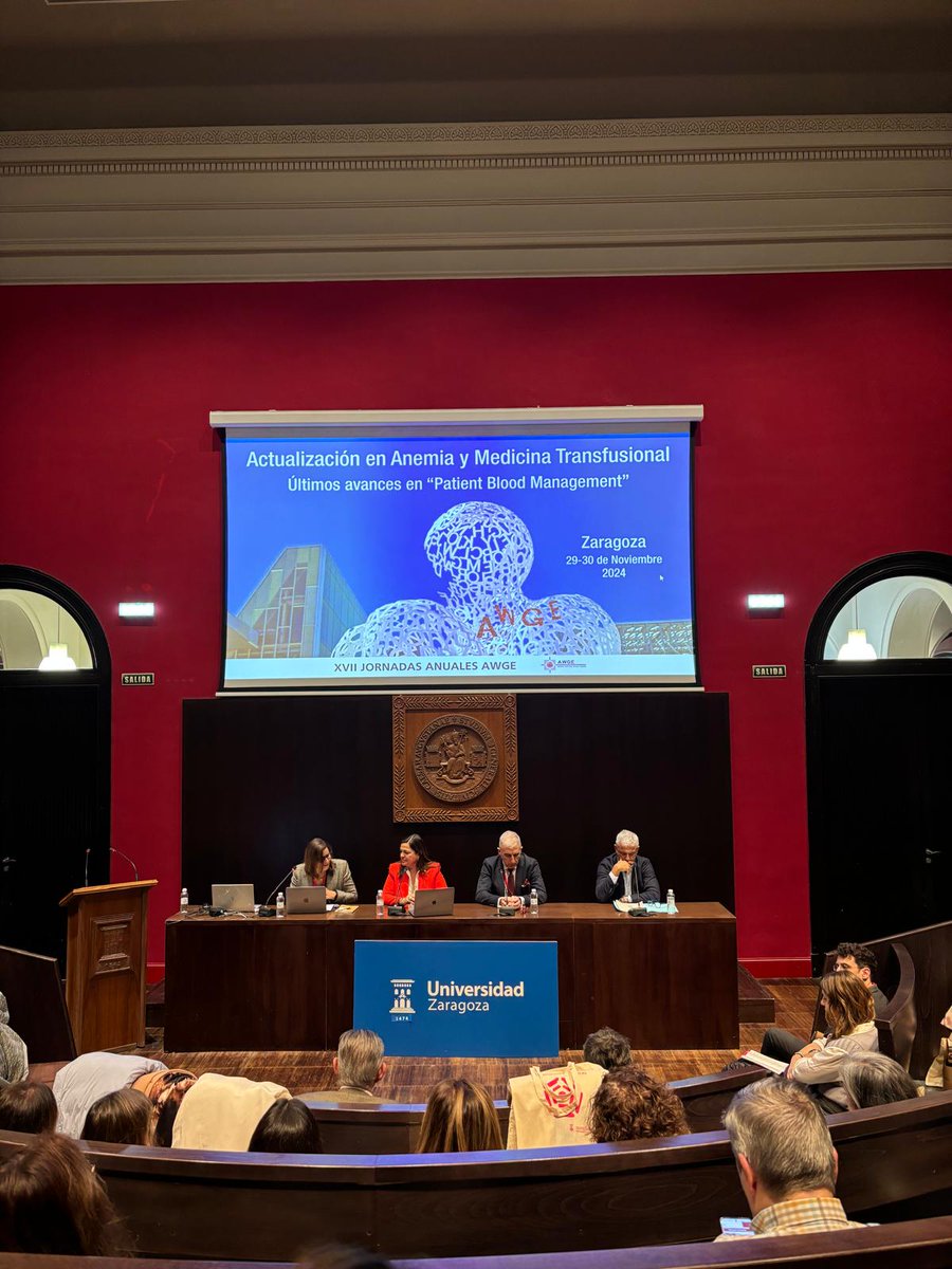 Un año más en las Jornadas AWGE, este año las XVII, y en un fantástico lugar, el paraninfo de la Universidad de Zaragoza. A ver si nos impregnamos un poco de las grandes personalidades que difundieron su conocimiento desde aquí