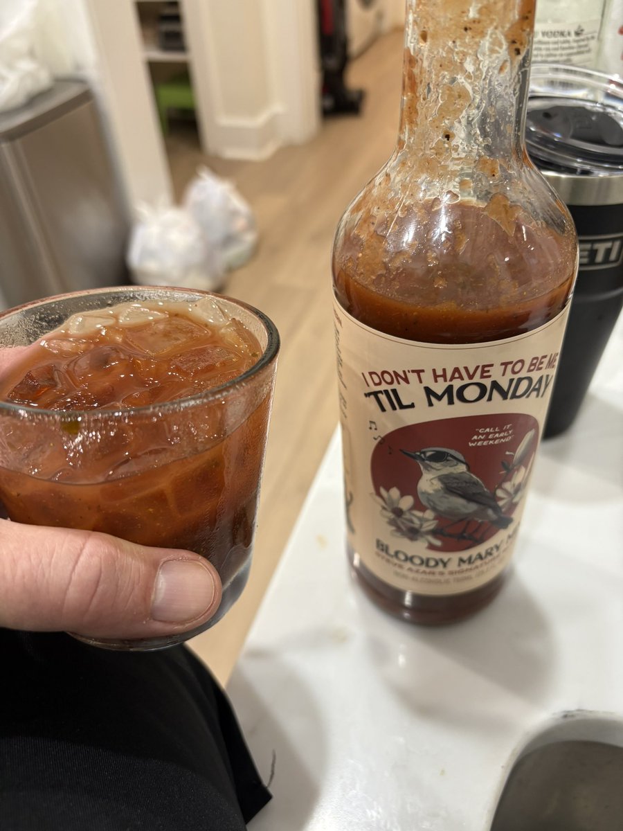 Steve Azar (@steveazar) on Twitter photo “Call it an early weekend” with my signature <a href="/IDHTBMTM/">I Don’t Have To Be Me ‘Til Monday</a> Bloody Mary mix available <a href="/prrofficial/">Pearl River Resort</a> @clarkspumpnshop @mitchelldistributing Cheers “Call it an early weekend” with my signature <a href="/IDHTBMTM/">I Don’t Have To Be Me ‘Til Monday</a> Bloody Mary mix available <a href="/prrofficial/">Pearl River Resort</a> @clarkspumpnshop @mitchelldistributing Cheers