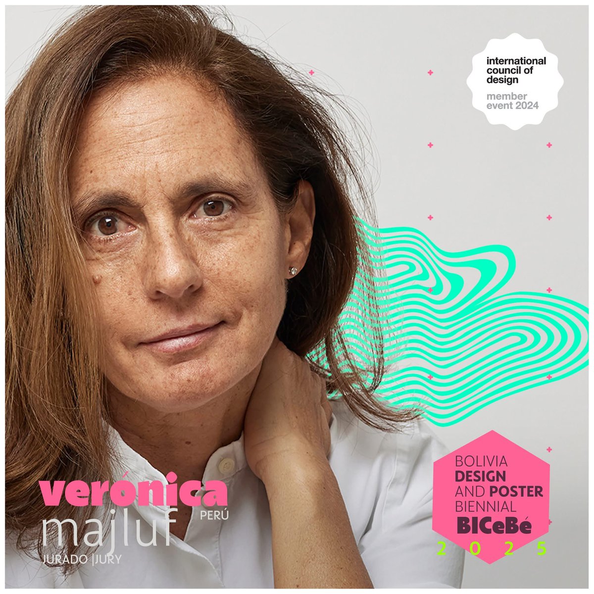 VERÓNICA MAJLUF | Perú
Jurado | Jury
Convocatoria Internacional de Carteles BICeBé 2025
International Poster Call BICeBé 2025
.
#bicebe2025 #vivalabicebe #lacreatividadgobierna #bicebeepicentrocreativo