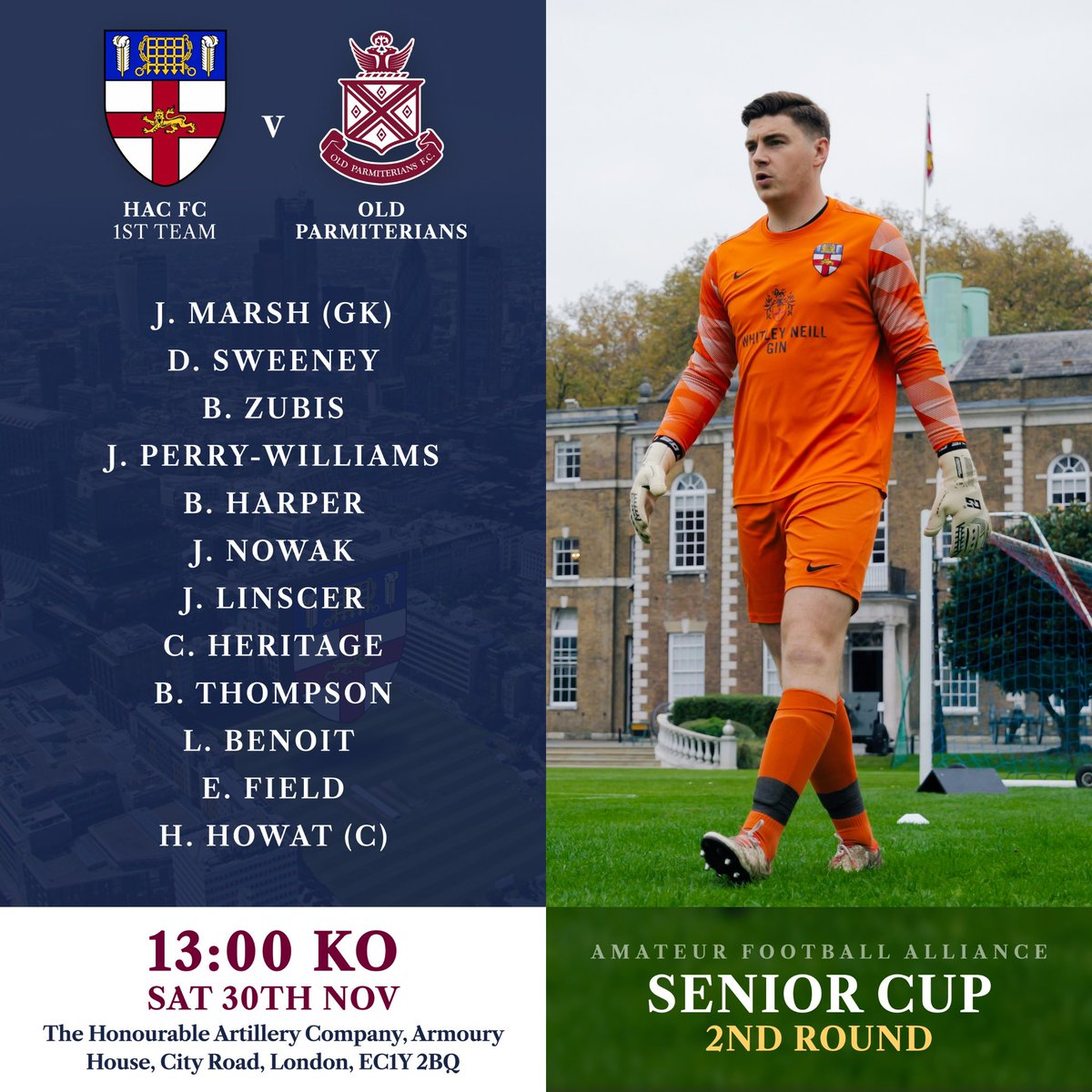 HacFc's tweet image. Tomorrow squads!

Drop us a message if you wish to attend tomorrow’s 1XI game at Armoury House and we will add you to the spectators list✍🏻

#UTHAC🔵🟣