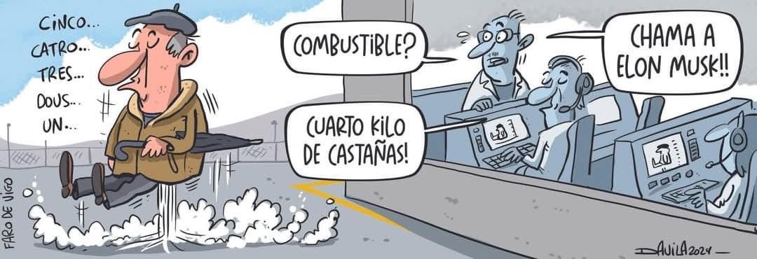 OBichero's tweet image. Propulsión #humorgalego #humor #davila #obichero