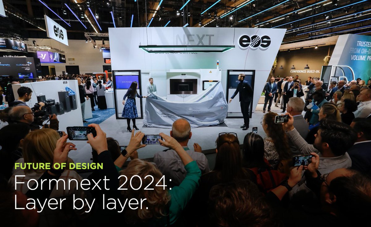 teamsdesign.com/en/journal/for…
#formnext2024 #3dprinting #additivemanufacturing #artificialintelligence #metal3dprinting #precisionengineering #manufacturingtechnologies   #digitaltransformation #smartmanufacturing #fdm #cnc #trendreport #trendhunting