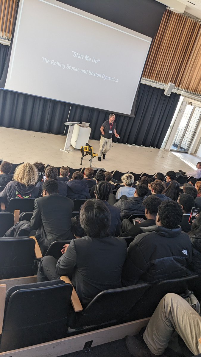 Alleyn's Activities Week (@alleyns_aw) on Twitter photo Great time at the <a href="/SSLP_Southwark/">Southwark Schools Learning Partnership</a> Aerospace Careers Day. Had loads of fun learning about ways to access the industry and interactive with Spot by Boston Dynamics! #AlleynsScience #AlleynsSTEM Great time at the <a href="/SSLP_Southwark/">Southwark Schools Learning Partnership</a> Aerospace Careers Day. Had loads of fun learning about ways to access the industry and interactive with Spot by Boston Dynamics! #AlleynsScience #AlleynsSTEM