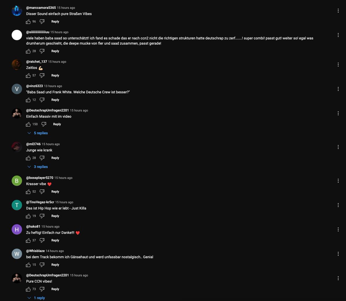 wasbruda06069's tweet photo. Die Kommentare unter Fler &amp; Saad  "Nie So Wie Sie" https://t.co/qprF0RS4bR