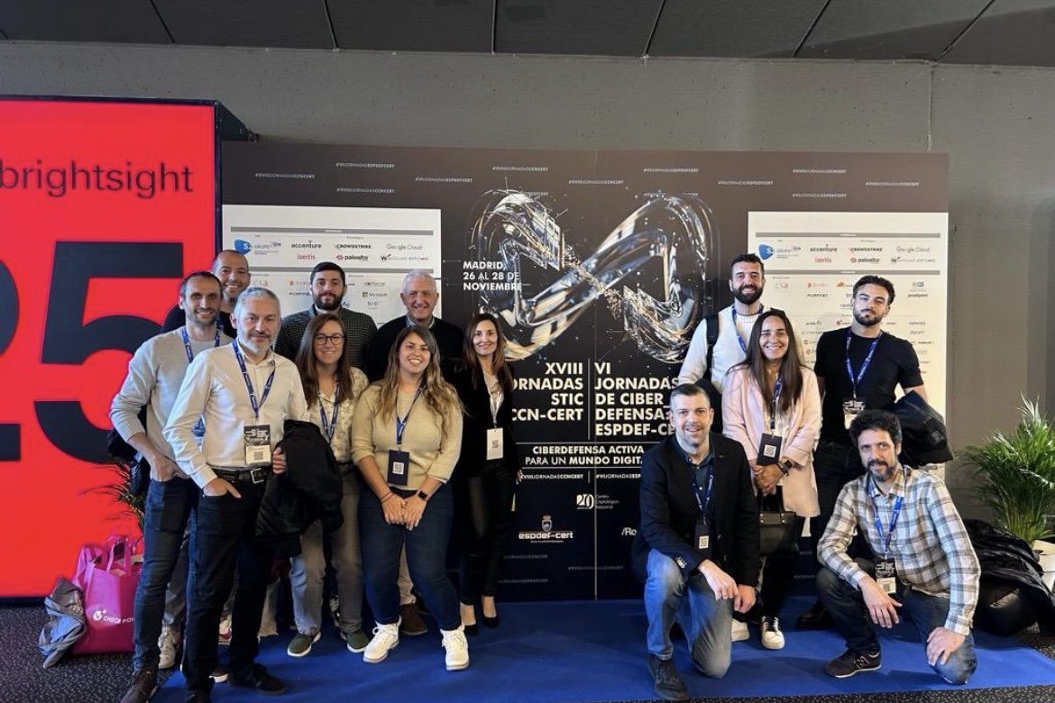 Nuestro equipo participó en #XVIIIJornadasCCNCERT, donde se habló de las últimas amenazas y tendencias en #ciberseguridad. 

¡Una gran oportunidad para seguir aprendiendo y mantenernos al día en el sector!