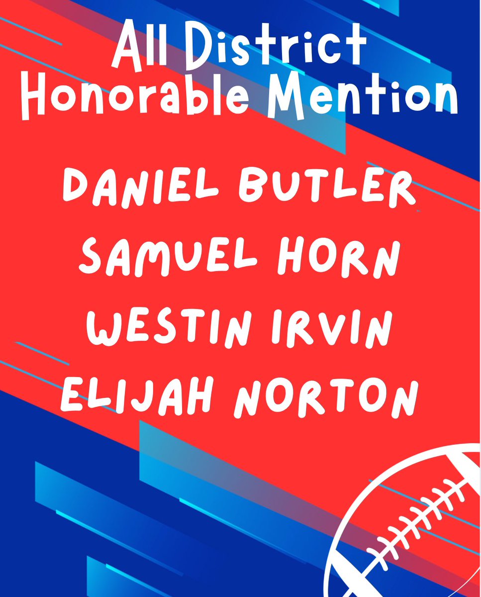 Congratulations to all of our Players who made All district team and honorable mentions! 

#WorkWins