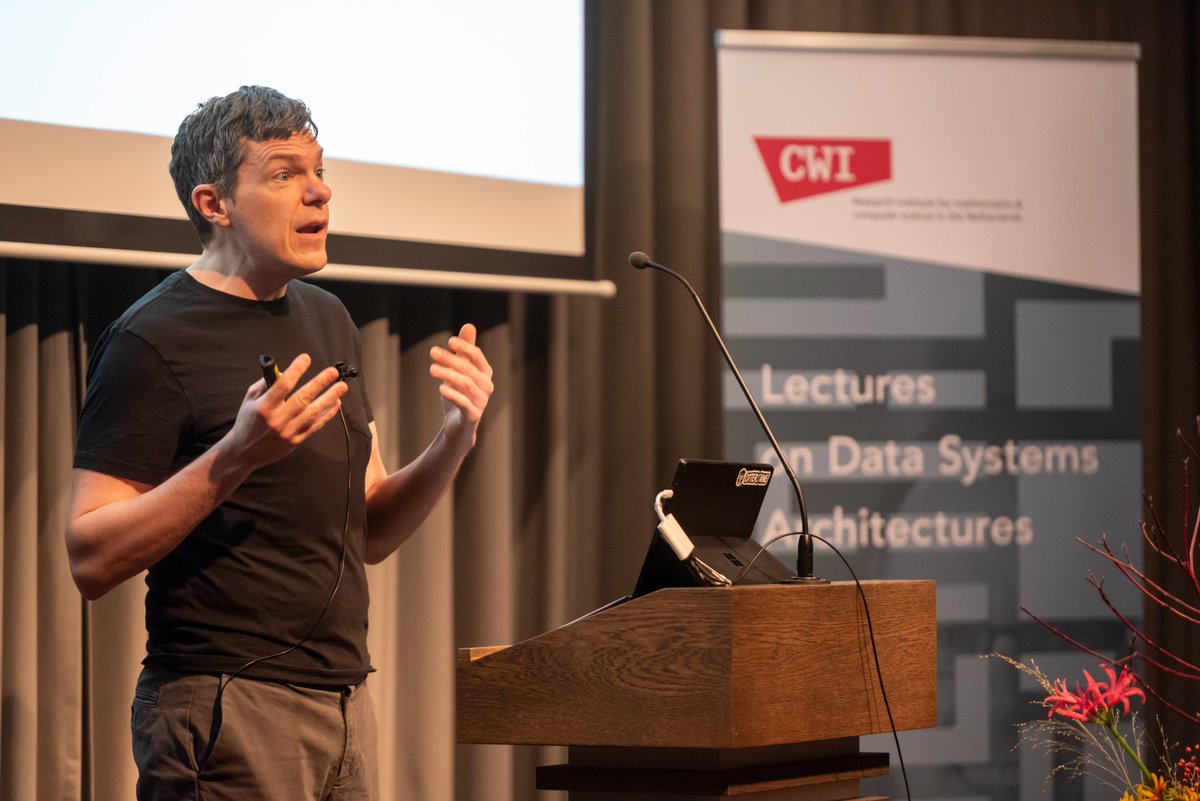 peterabcz's tweet image. Some pictures of the CWI lectures on database architecture, more here: cwida.github.io/dbdbd2024/dijk…

🙏 to  @marcinzukowski 
+
@andy_pavlo @MadelonHulsebos Hannes Muehleisen, Viktor Leis and Allison Lee for their contributions, but also to all who made this a great event and attended!