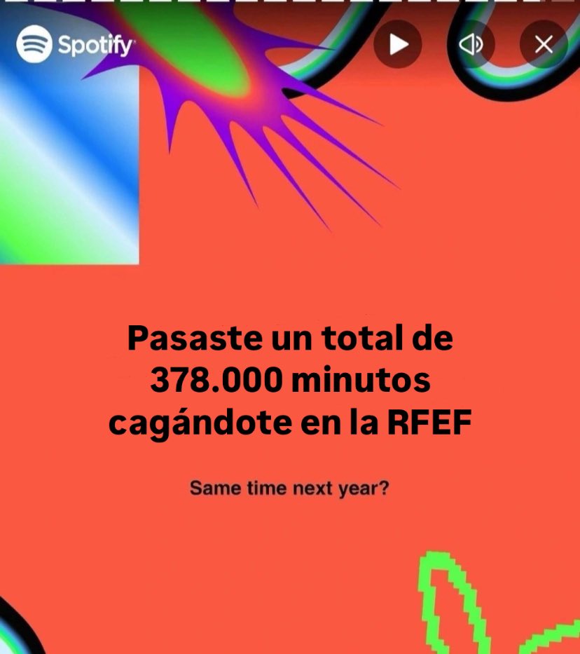 profitebol2's tweet photo. Me acaba de salir el spotify wrapped de este año 🤩 https://t.co/VRv3L8H5wv