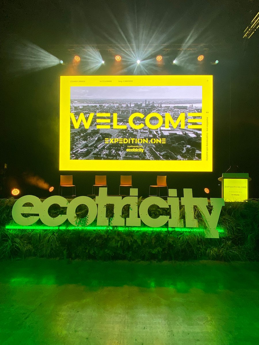 TomorrowsForest's tweet photo. We’re really excited to be in attendance at the #ExpeditionOne event in #Liverpool celebrating the city’s UN Accelerator City status and decarbonisation experiments across music, TV/film, accelerating ongoing work in the sector.
#UNAcceleratorCity #AcceleratorCity #Act1.5 https://t.co/bhnJaMeE0B
