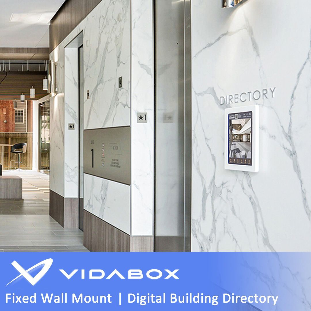 See how <a href="/inforcenterqr/">InforCenter</a> employs Fixed Wall VidaMounts to provide multiple users easy access to their building directory software. These elegant displays seamlessly blend into class A office environments.

🔗 Visit our website today! 

#VidaBox #VisitorManagement