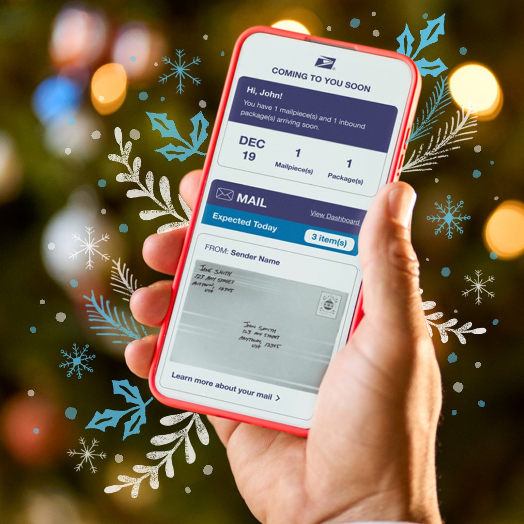 U.S. Postal Service tweet media