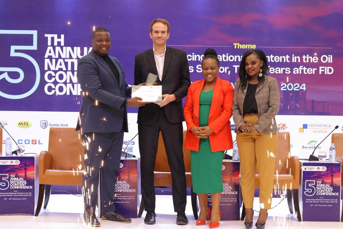 🎉 Celebrating Excellence in Uganda's Oil &amp; Gas Industry 🎉

Congratulations to the winners of the National Content Awards 2024 for their outstanding contributions to the sector!

🏆 Skilling and Employment Award:

LOCs: Uganda National Oil Company <a href="/UNOC_UG/">UNOC</a> 
Contractors: Sinopec