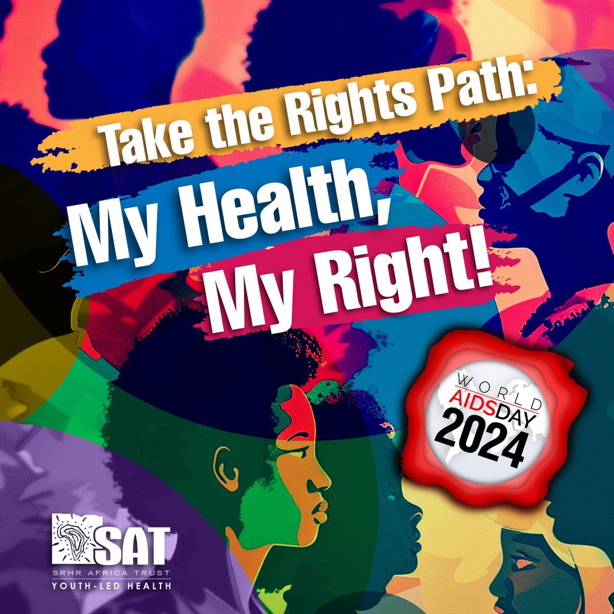 🌍This #WorldAIDSDay, we stand firm under the theme “Take the Rights Path: My Health, My Right!” SAT is calling upon leaders and communities to champion human rights, including sexual and reproductive health rights, as the cornerstone for ending AIDS by 2030. 

#SRHR #SAT4ALL