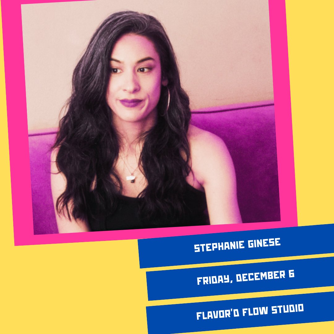Center for Ethnic Studies (@ces_osu) on Twitter photo In one week: See stand-up Stephanie Ginese at Flavored Flow Studio! She's the author of a collection of poetry, "Unto Dogs," about themes of Puerto Rican nationalism, history and spirituality. Find more information: bit.ly/3O4Bbl5 In one week: See stand-up Stephanie Ginese at Flavored Flow Studio! She's the author of a collection of poetry, "Unto Dogs," about themes of Puerto Rican nationalism, history and spirituality. Find more information: bit.ly/3O4Bbl5