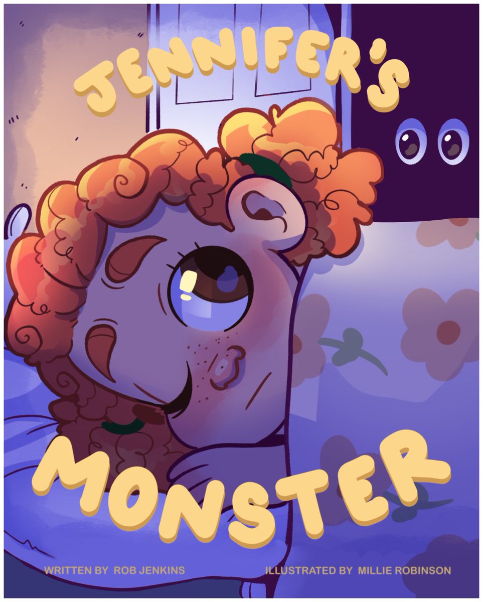 AAL_ELI's tweet photo. “In the spirit of I’ll Love You Forever, Jennifer’s Monster is the timeless story of a child’s fears and a parent’s conquering love, echoing through generations.”

Now back in stock on Amazon! Or you can order multiple copies directly from the publisher. Links in comments. https://t.co/5Ux4CdsZdd
